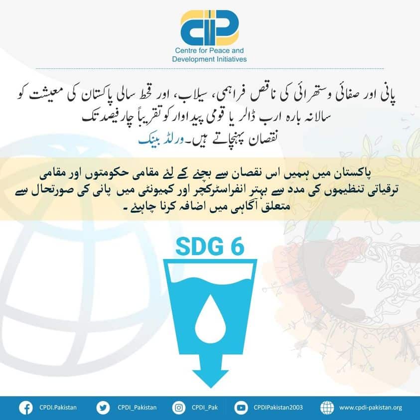 Pakistan and SDG6