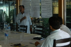 Consultative workshop with Government Officials<br>Venue: Greens Hut Shami Road, Peshawar<br>Dated: 27-08-2013