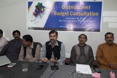 District Level Budget Consultation - Toba Tek Singh