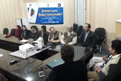 District Level Budget Consultation - Faisalabad