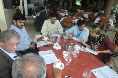 Meeting with European Union Election Observers<br>Project:Long Term Election Observation and Oversight in Pakistan<br>Venue:Tulip Hotel Jehlum