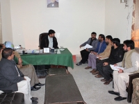 Guest TMA Gumbat officials visited Kohat ToF(Finance office) during the field visit
