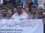 Rally on Right to Informationi<br>Venue:Ouside of Lahore Press Club<br>Dated:June 27,2013