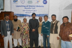 Website Launching Ceremony District  Muzaffargarh<br>Venue:DCO Complex<br>Dated:06-02-2014
