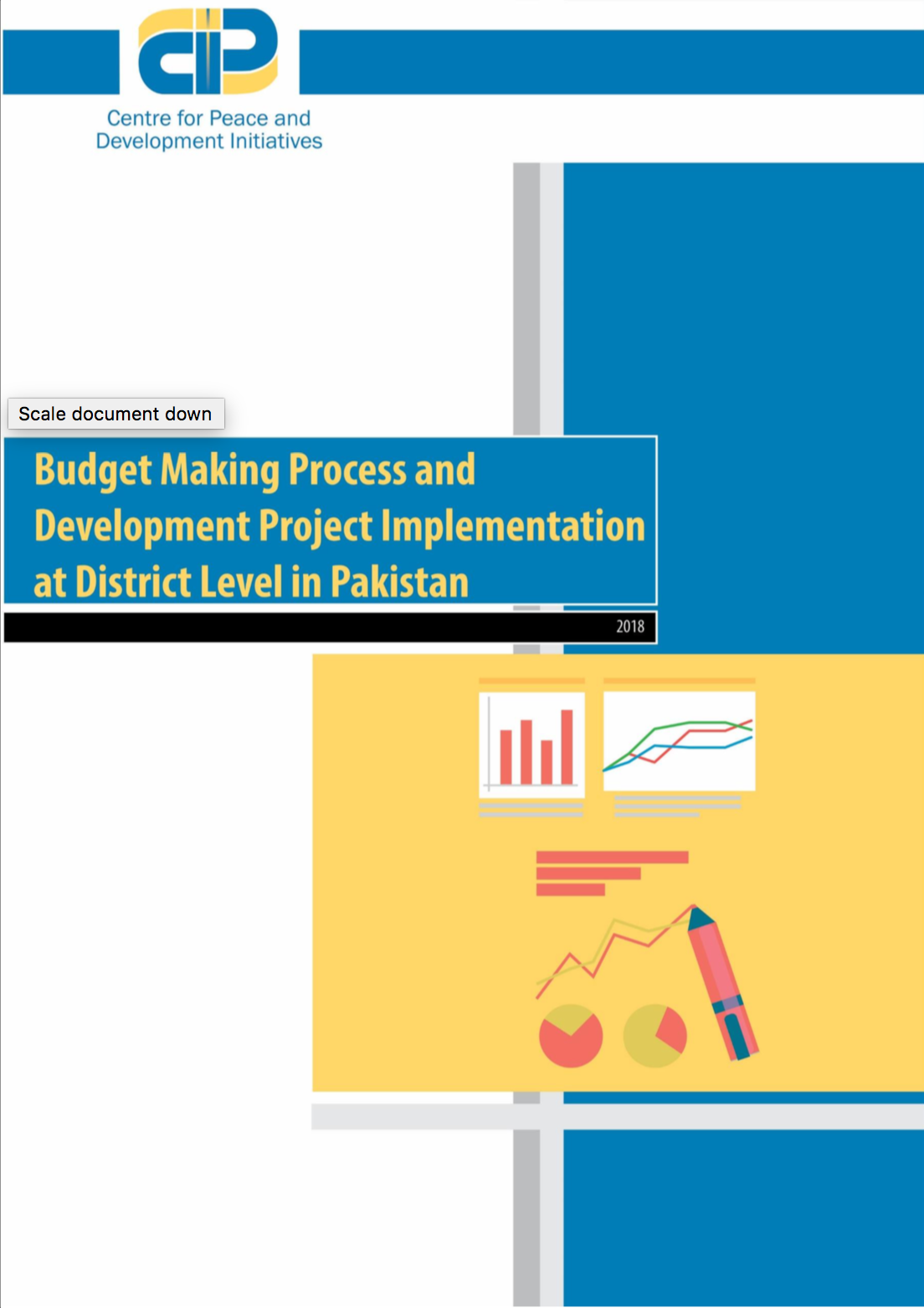 Budget Making Process and Development Project Implementation at District Level in Pakistan
