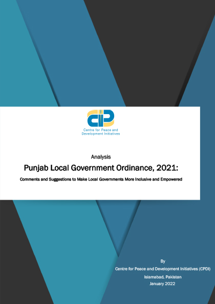 Analysis of the Punjab LG Ordinance 2021