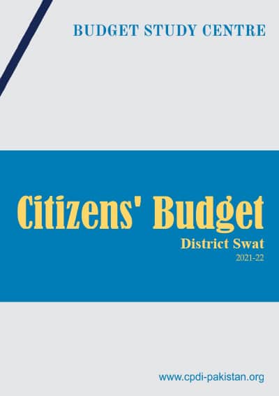 Citizens Budget District Swat - 2021-22