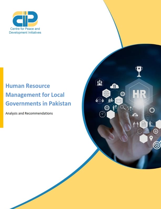 Human Resource Management for Local Governments in Pakistan
